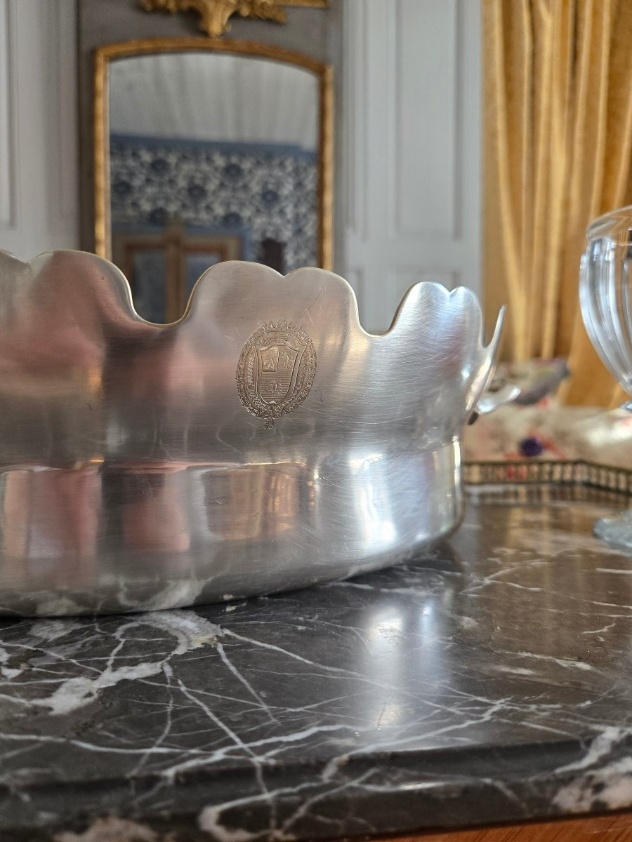 Stained Glass Window Bearing The Arms Of Charles-alexandre De Calonne, Louis XVI Period.-photo-3