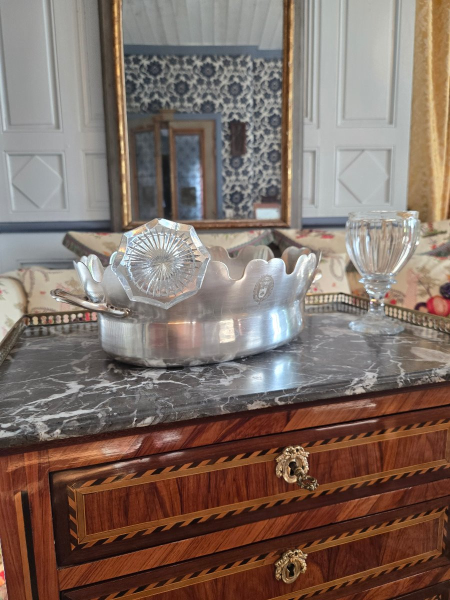 Stained Glass Window Bearing The Arms Of Charles-alexandre De Calonne, Louis XVI Period.-photo-6