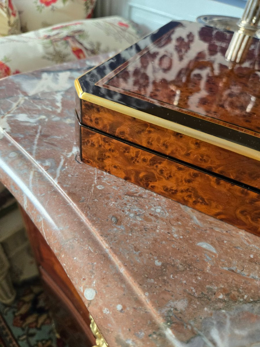 Game Box Or Token Box – Napoleon III Era.  -photo-2