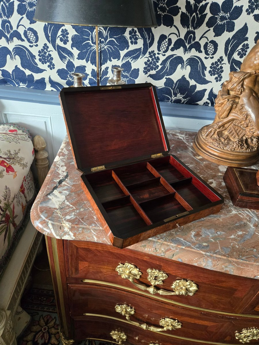 Game Box Or Token Box – Napoleon III Era.  -photo-3