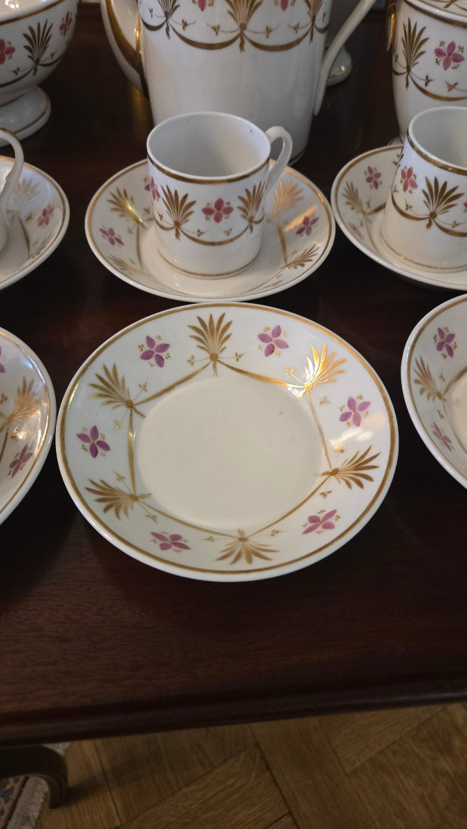 Service en porcelaine – Époque Empire / Restauration-photo-1