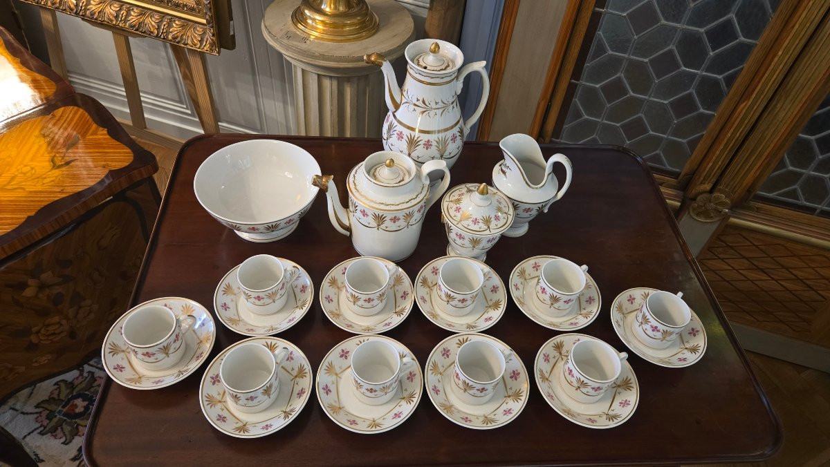 Service en porcelaine – Époque Empire / Restauration-photo-7