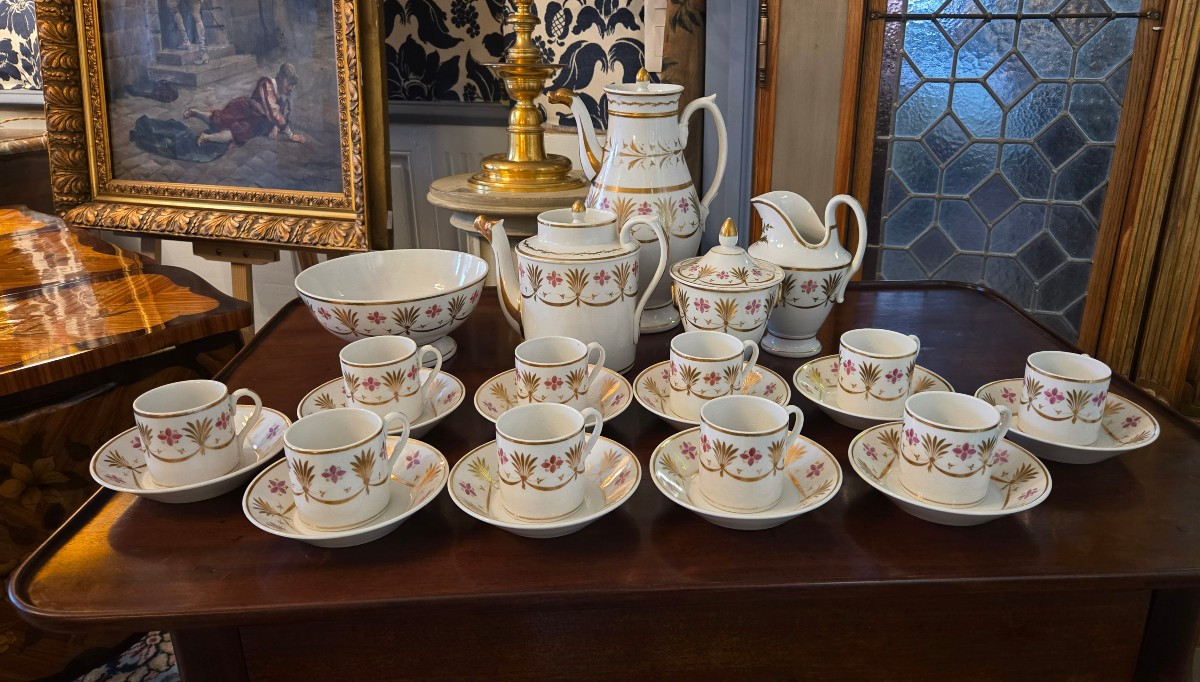 Service en porcelaine – Époque Empire / Restauration