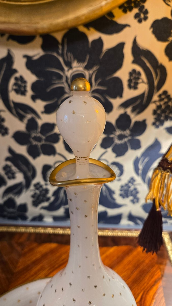 White Opaline Night Service – Charles X Period (1820–1830)-photo-1