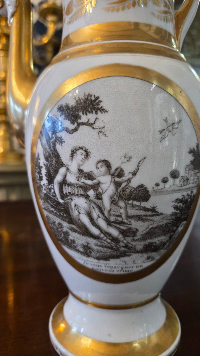 Porcelain Teapot – Empire Period, Early 19th Century-photo-1