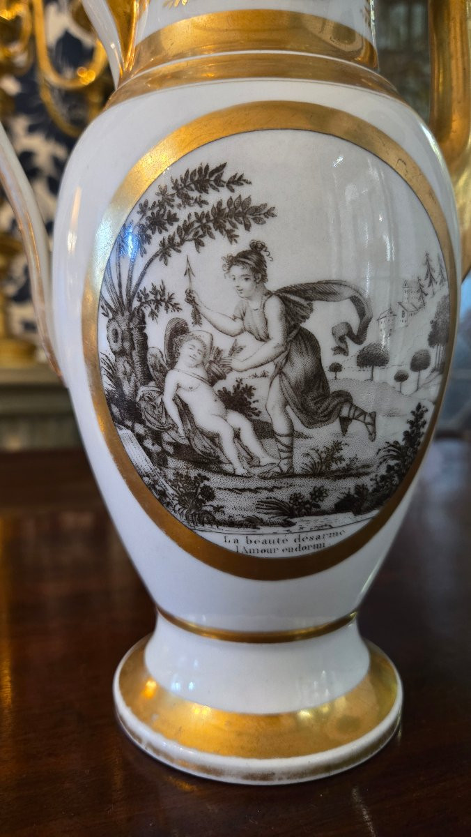 Porcelain Teapot – Empire Period, Early 19th Century-photo-3