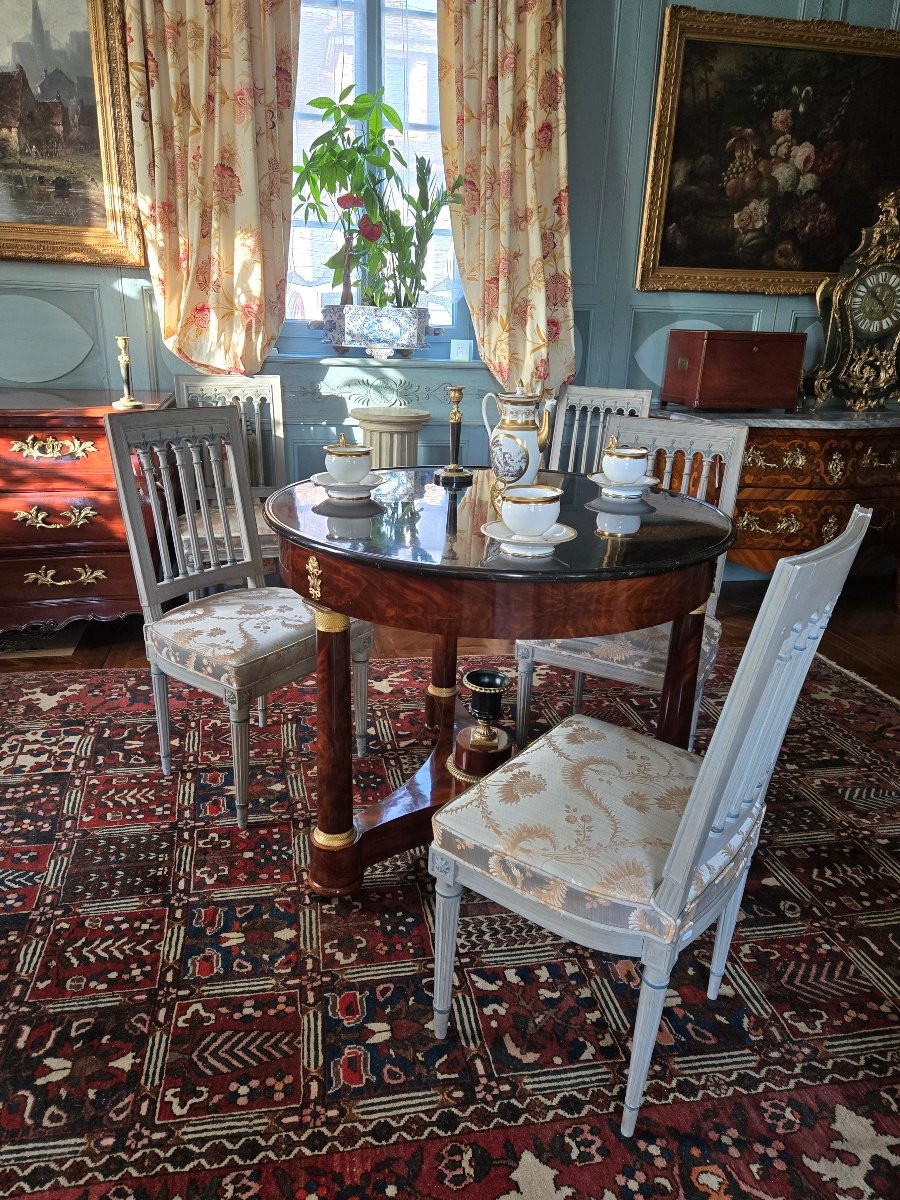 Table à déjeuner Empire en guéridon tripode, Paris, vers 1815-photo-7