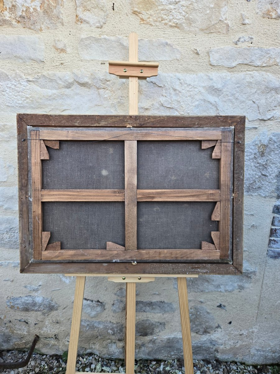 Vue du Vésuve depuis les environs de Pompéi École italienne, fin du XVIIIᵉ – début du XIXᵉ .-photo-3