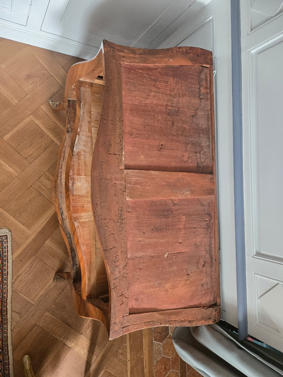 Louis XV Period Commode, Eastern French Work, 18th Century.  -photo-7