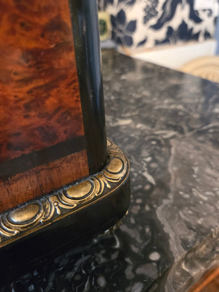 Important Shawl Box, Paris, Napoleon III Period.   -photo-3