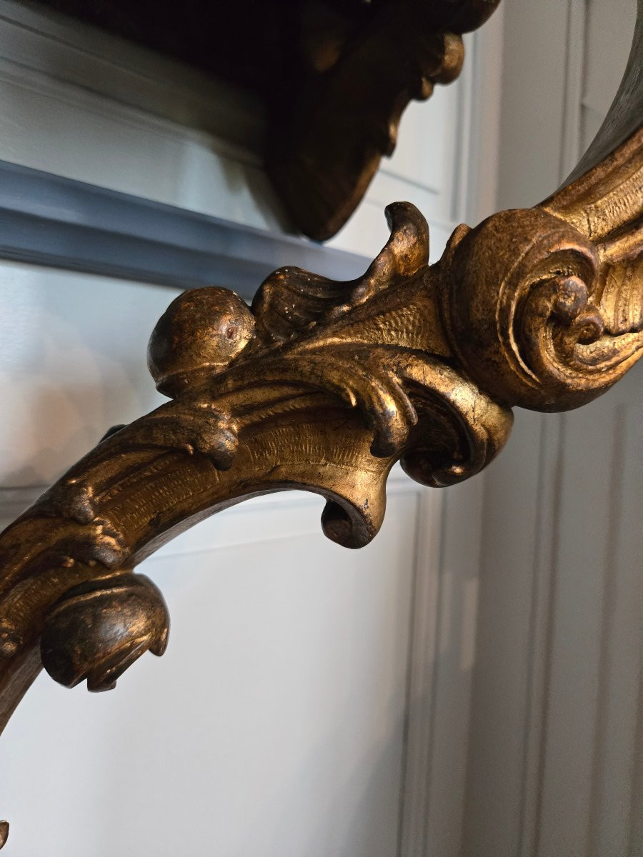 Regency Wall Bracket With Rocaille And Architectural Motifs Evoking The Orient.-photo-6