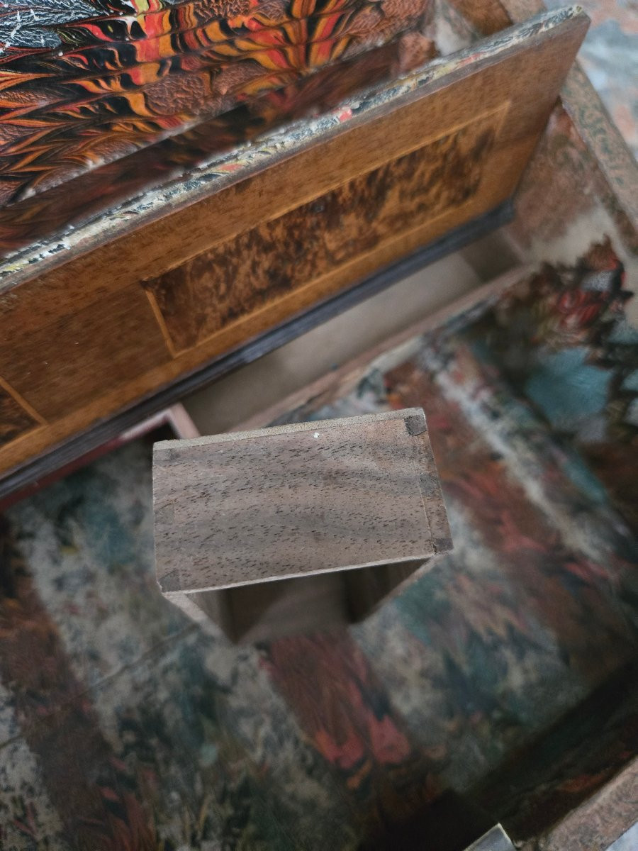 Coffret de dame à ouvrages en marqueterie, travail rhénan, louis XIV, début du XVIIIe siècle,  -photo-6