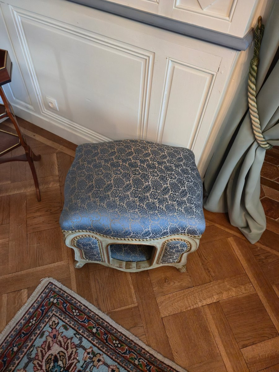 Niche pour animal de compagnie de style Louis XV, XXe siècle.  -photo-2