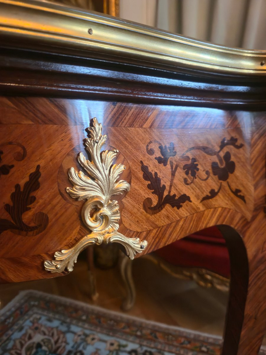 End Wood Marquetry Games Table In The Bvrb Style, By Krieger,-photo-3
