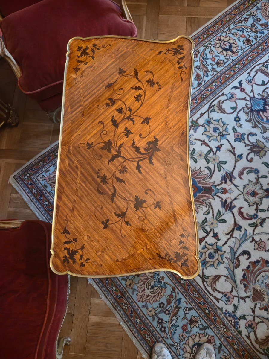 End Wood Marquetry Games Table In The Bvrb Style, By Krieger,-photo-1