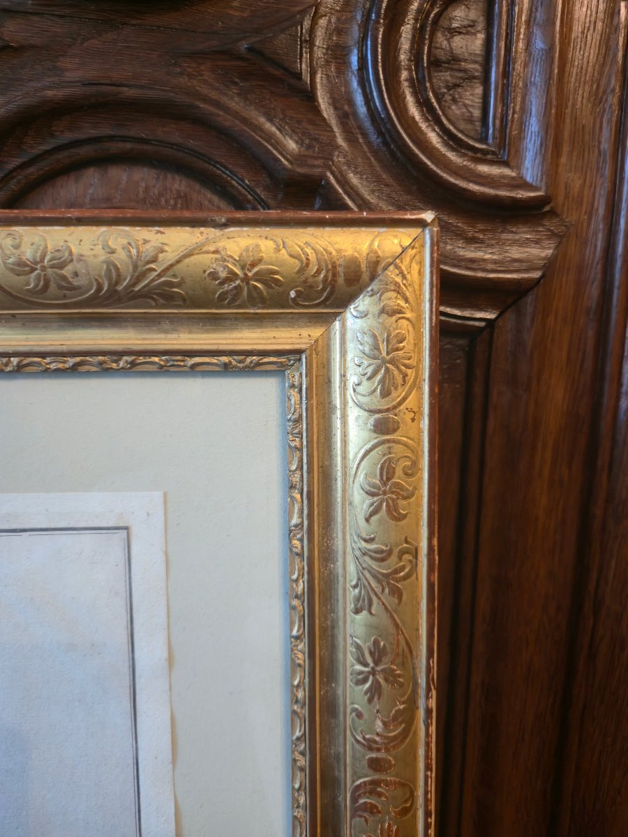 Pair Of Engraved Plates After Jean-charles Delafosse - Angel Bed And Italian Bed,-photo-2