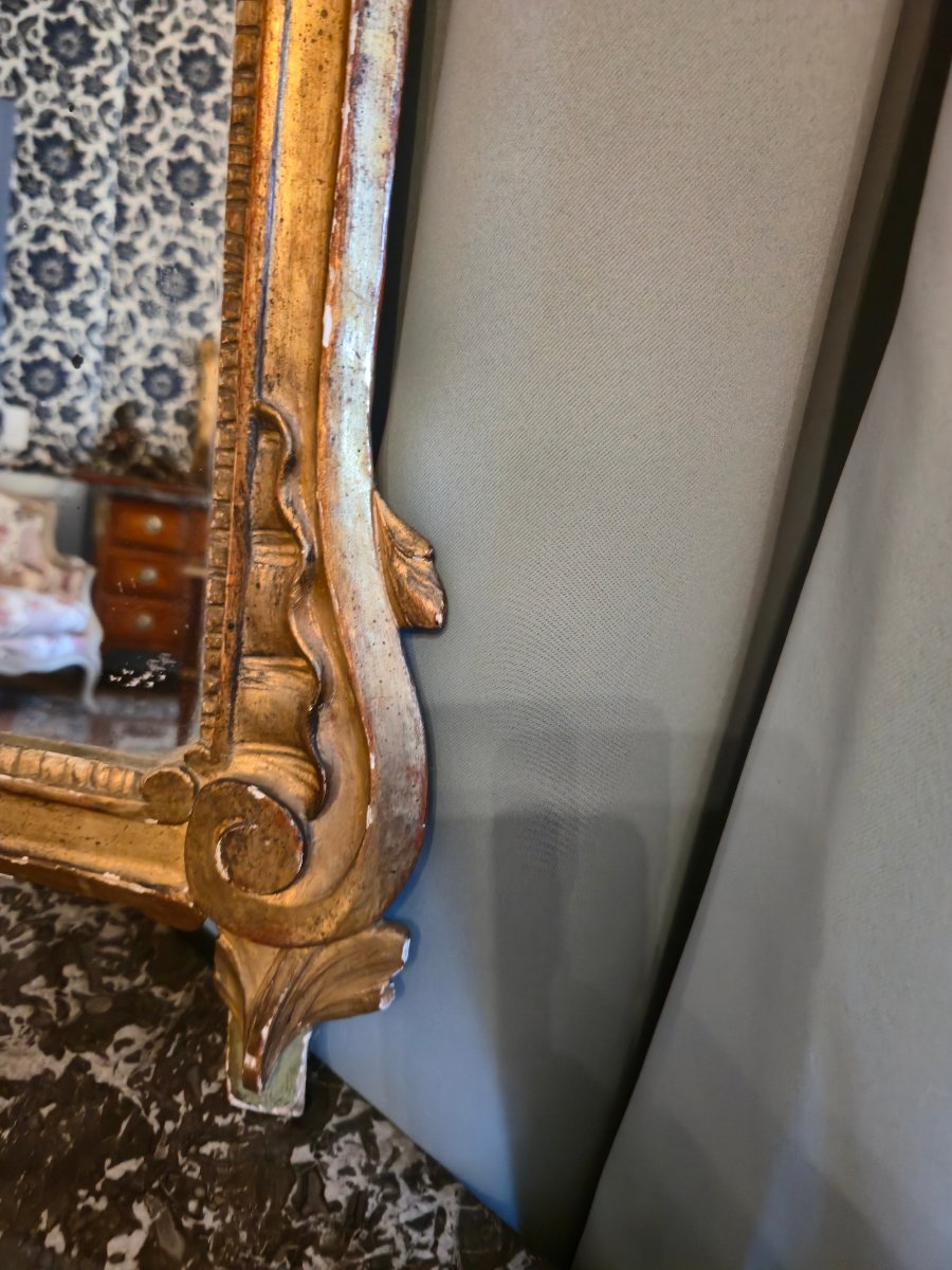 Miroir alsacien » attribué aux premières productions d’André Mailfert, Orléans, vers 1910.   -photo-3