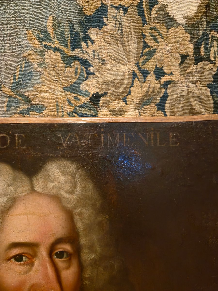 Portrait d’un magistrat, première moitié du XVIIIe siècle.  -photo-2