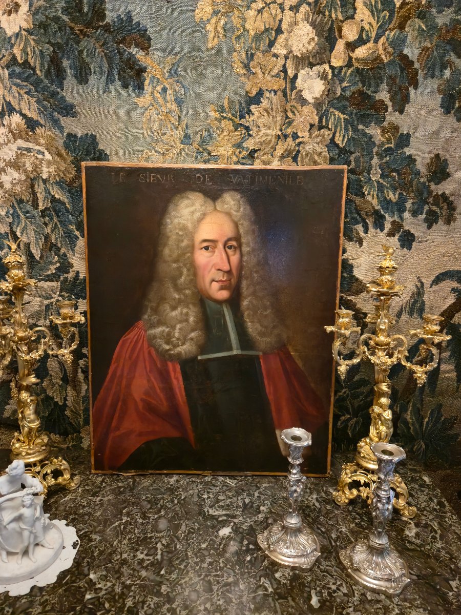 Portrait d’un magistrat, première moitié du XVIIIe siècle.  