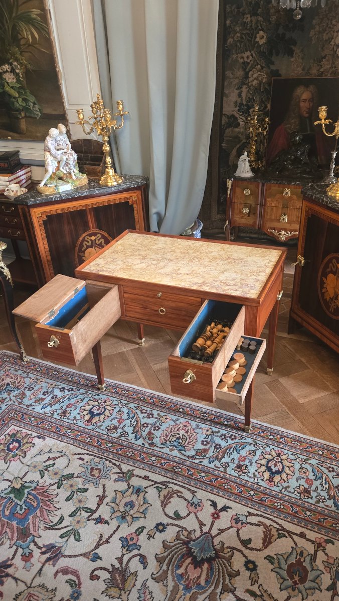 A Versatile Table From The Louis XVI Period.   -photo-3
