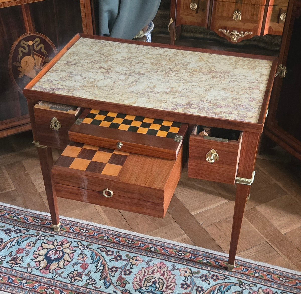 A Versatile Table From The Louis XVI Period.   