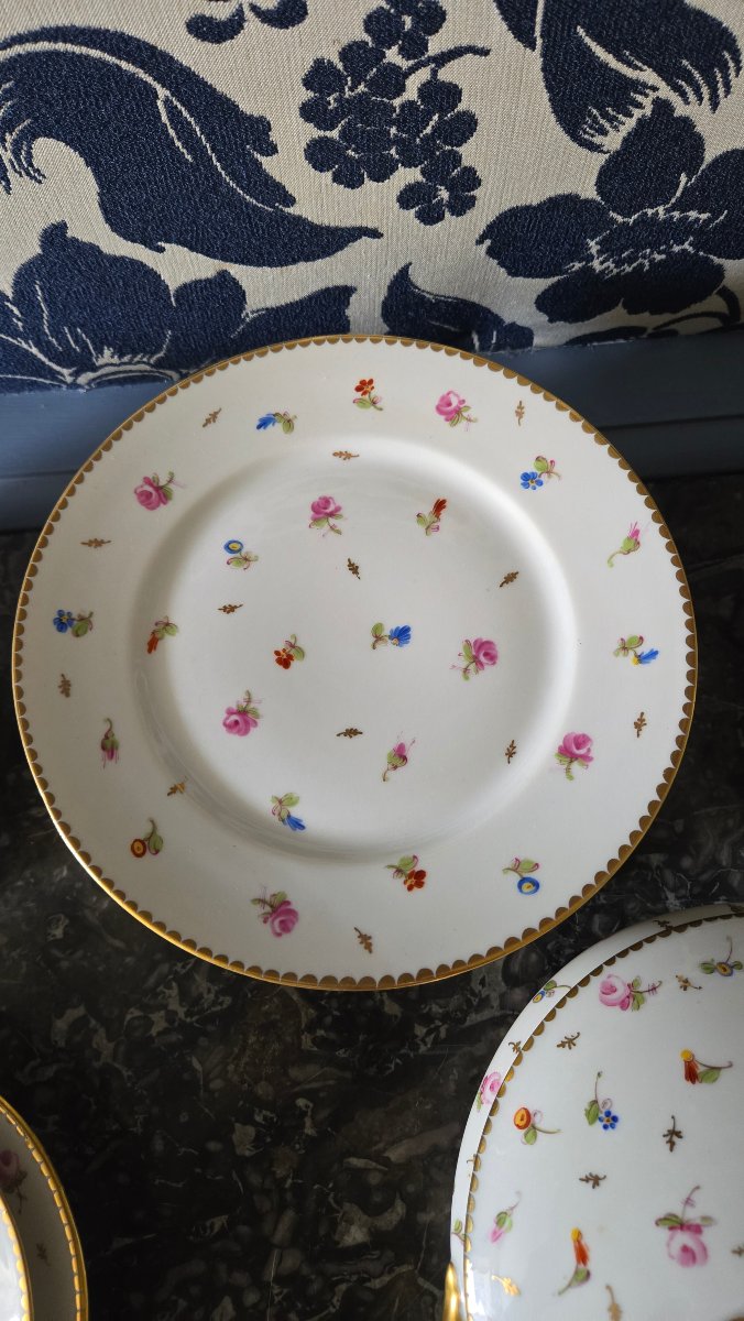 Service de table en porcelaine, décor « Vieux Nyon », premier tiers du XXᵉ siècle-photo-7