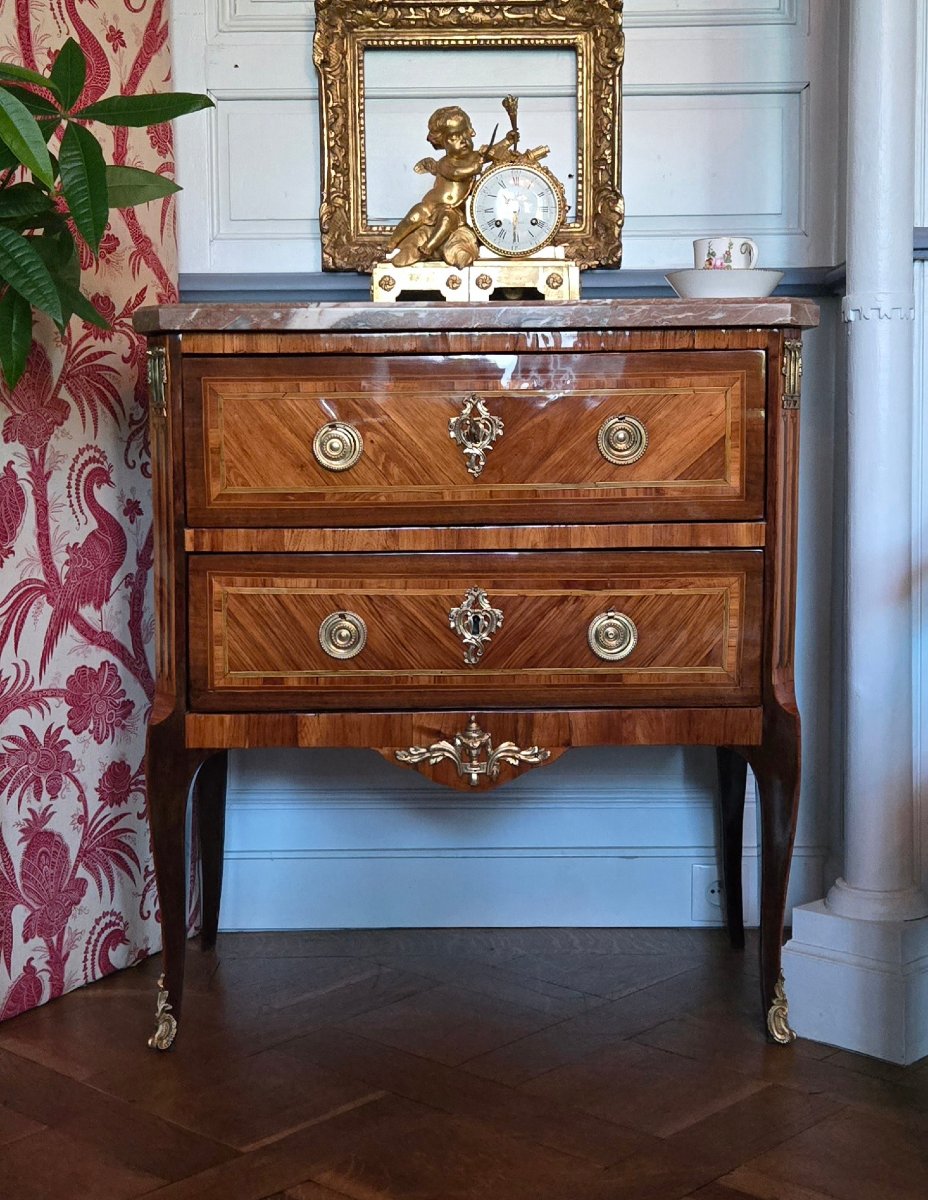 Pendule d'époque Louis XVI à l'allégorie de l'Amour, signée Debon à Paris. Époque Louis XVI.-photo-6