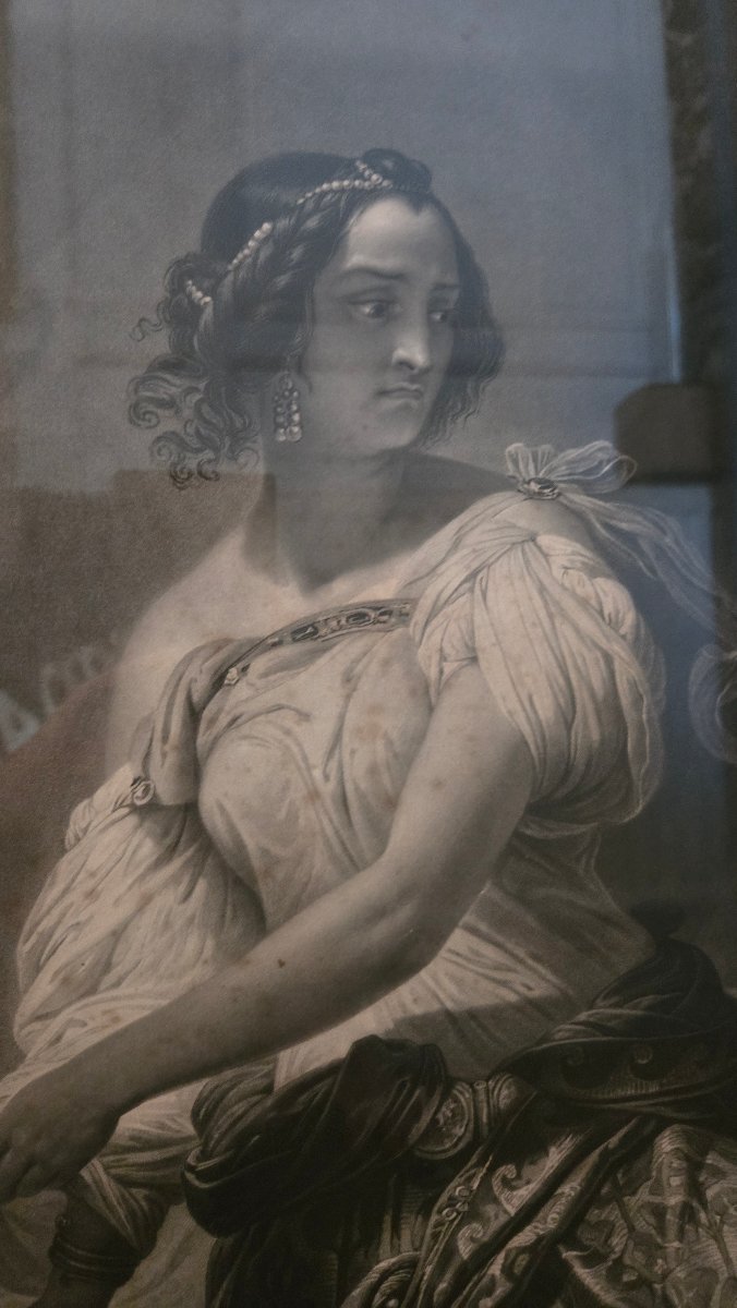 JUDITH ET HOLOPHERNE – D’APRÈS HORACE VERNET  Gravée par Jean-Pierre-Marie Jazet (1788-1871)-photo-3