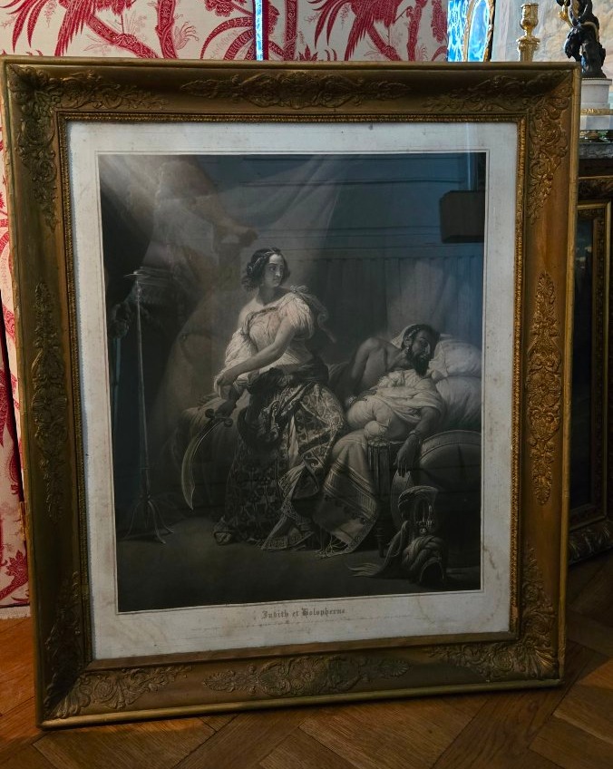 JUDITH ET HOLOPHERNE – D’APRÈS HORACE VERNET  Gravée par Jean-Pierre-Marie Jazet (1788-1871)