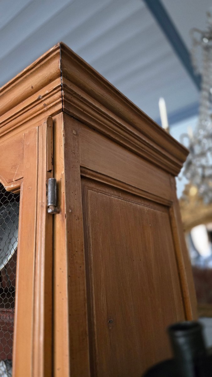 ARMOIRE BIBLIOTHÈQUE GRILLAGÉE DE STYLE LOUIS XIV  France, XVIIIᵉ siècle   -photo-4
