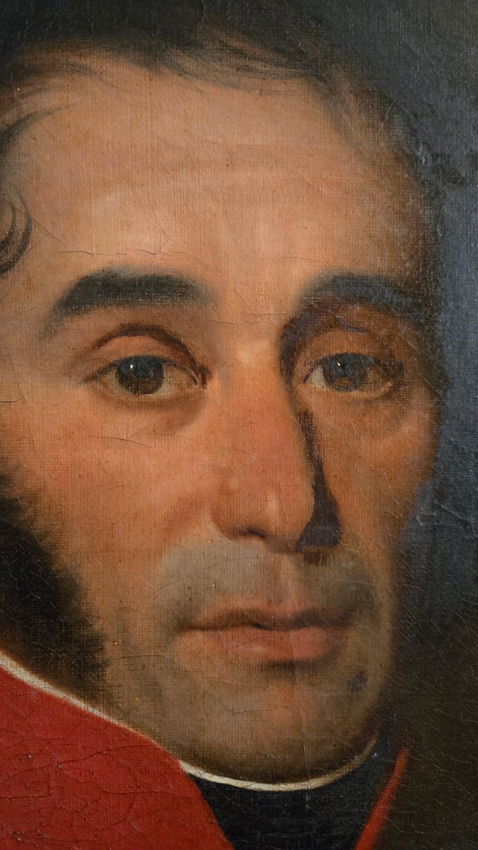 JEAN-PIERRE-FRÉDÉRIC BARROIS (1786-1880)  PORTRAIT D’UN COLONEL DE LA GARDE NATIONALE DE PARIS -photo-5