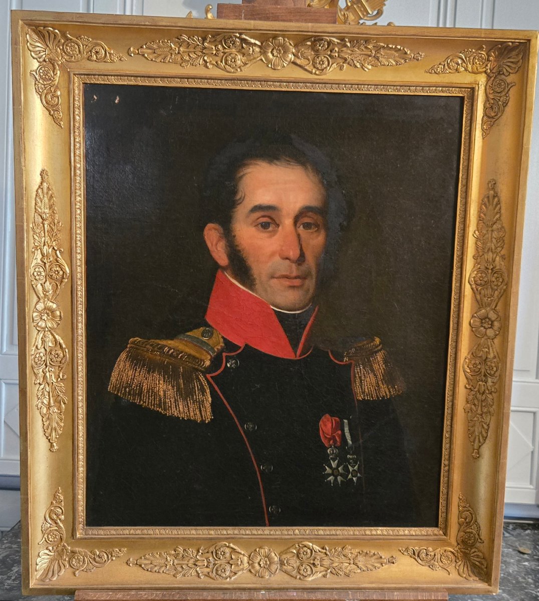 JEAN-PIERRE-FRÉDÉRIC BARROIS (1786-1880)  PORTRAIT D’UN COLONEL DE LA GARDE NATIONALE DE PARIS 