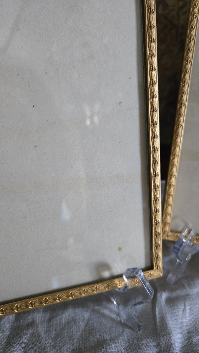 Pair Of Louis XVI-style Frames With Laurel Wreaths-photo-3