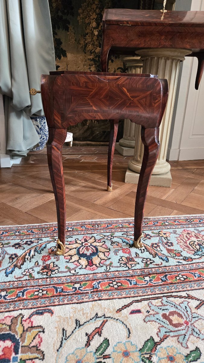 rare meuble de voyage à transformations en bois de violette .-photo-2
