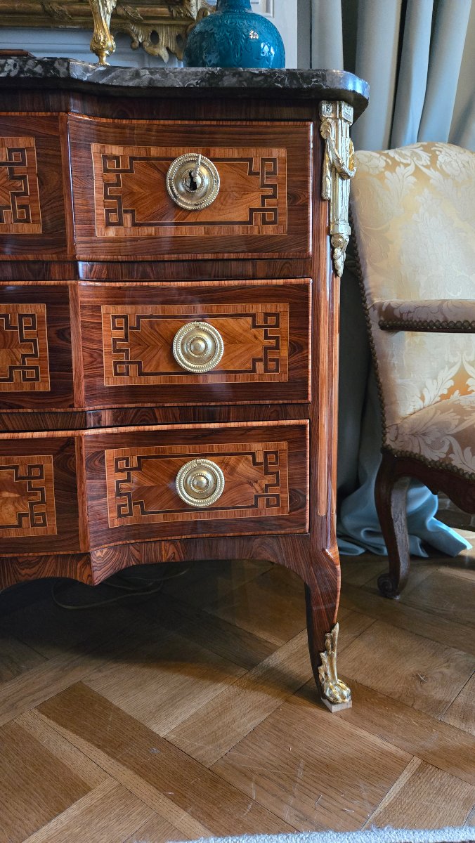 French Louis XV–louis XVI Transitional Commode – Paris, Circa 1770-photo-1