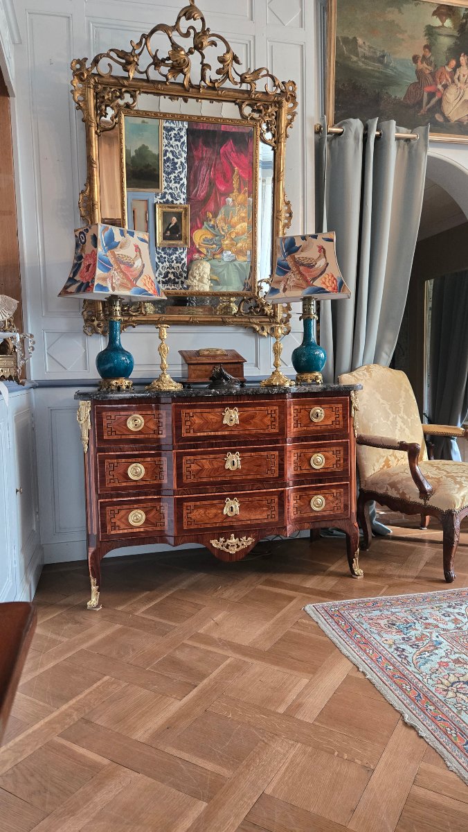 French Louis XV–louis XVI Transitional Commode – Paris, Circa 1770-photo-8