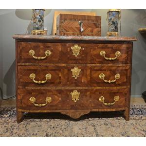 Louis XIV Chest Of Drawers – Besançon, Circa 1740