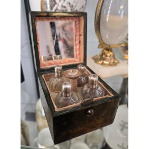 Scent Box In Green-tinted Burl Wood, Paris, 1814–1819.  