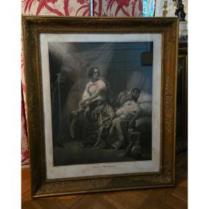 JUDITH ET HOLOPHERNE – D’APRÈS HORACE VERNET  Gravée par Jean-Pierre-Marie Jazet (1788-1871)