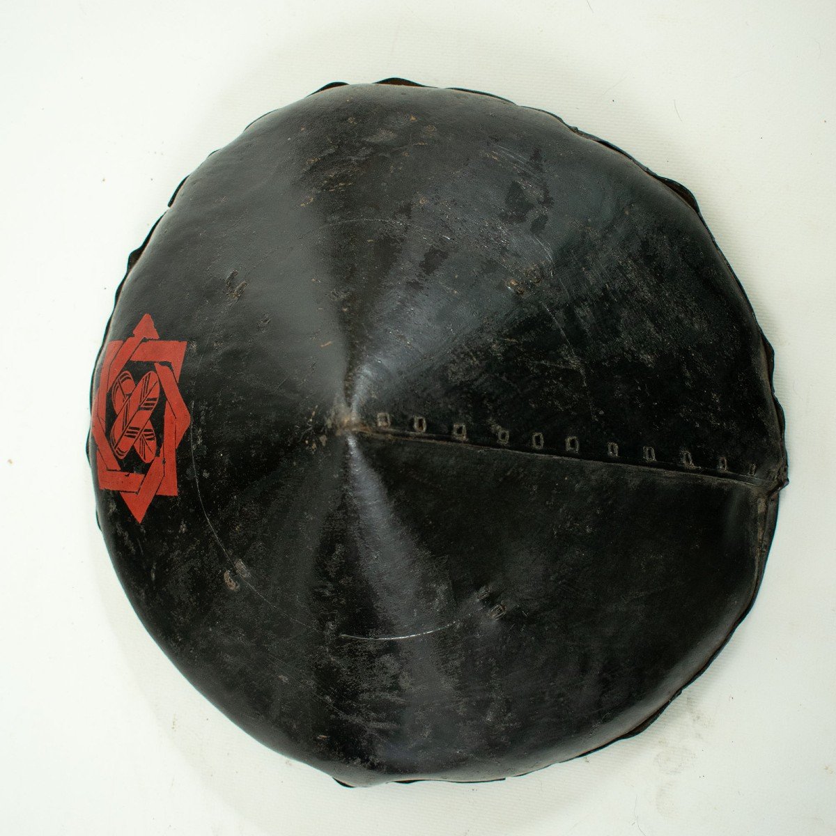 Jingasa Samurai Weapon Hat - Toppai Jingasa Edo Period - 18th Century — Japan-photo-3