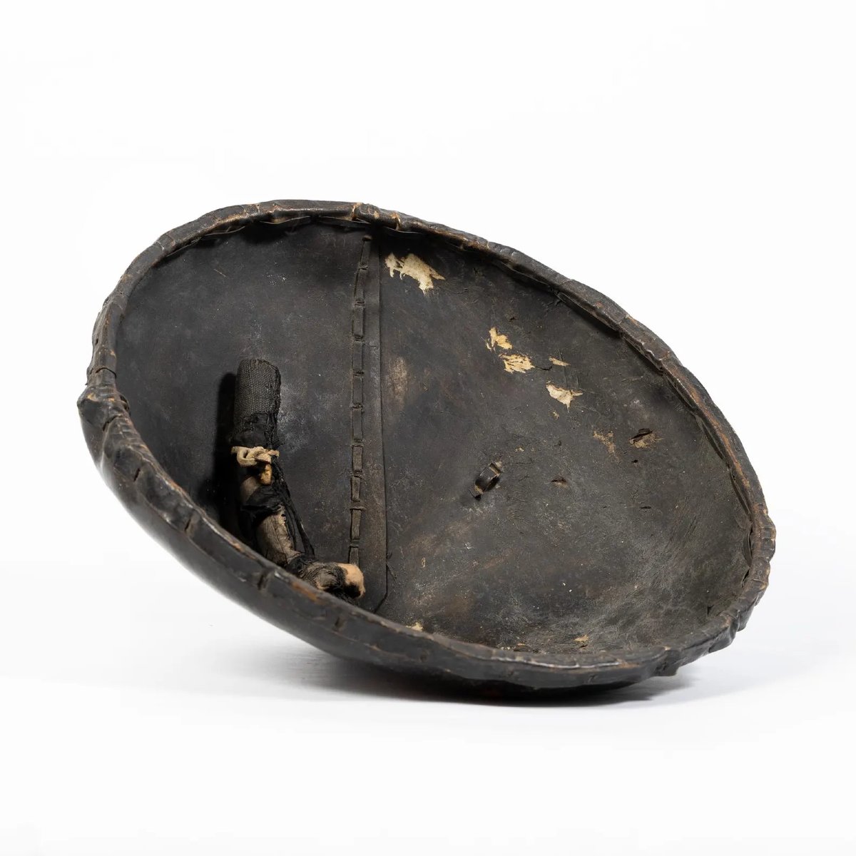 Chapeau D’arme De Samouraï Jingasa - Toppai Jingasa Epoque Edo - 18eme Siècle — Japon-photo-3