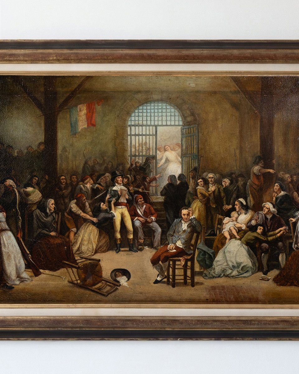 Peinture à l’huile ancienne signée Charles-Louis Müller -photo-4