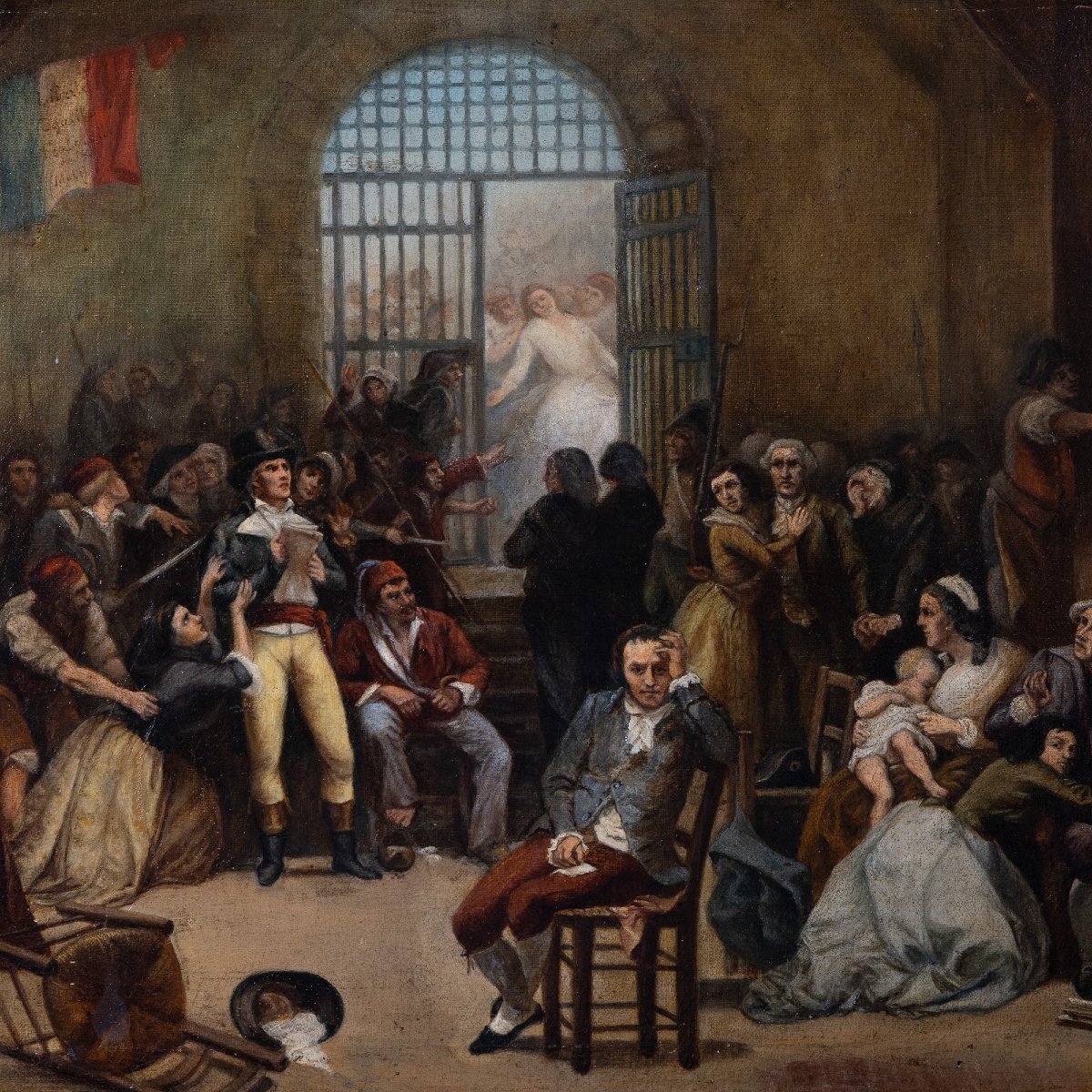 Peinture à l’huile ancienne signée Charles-Louis Müller -photo-3