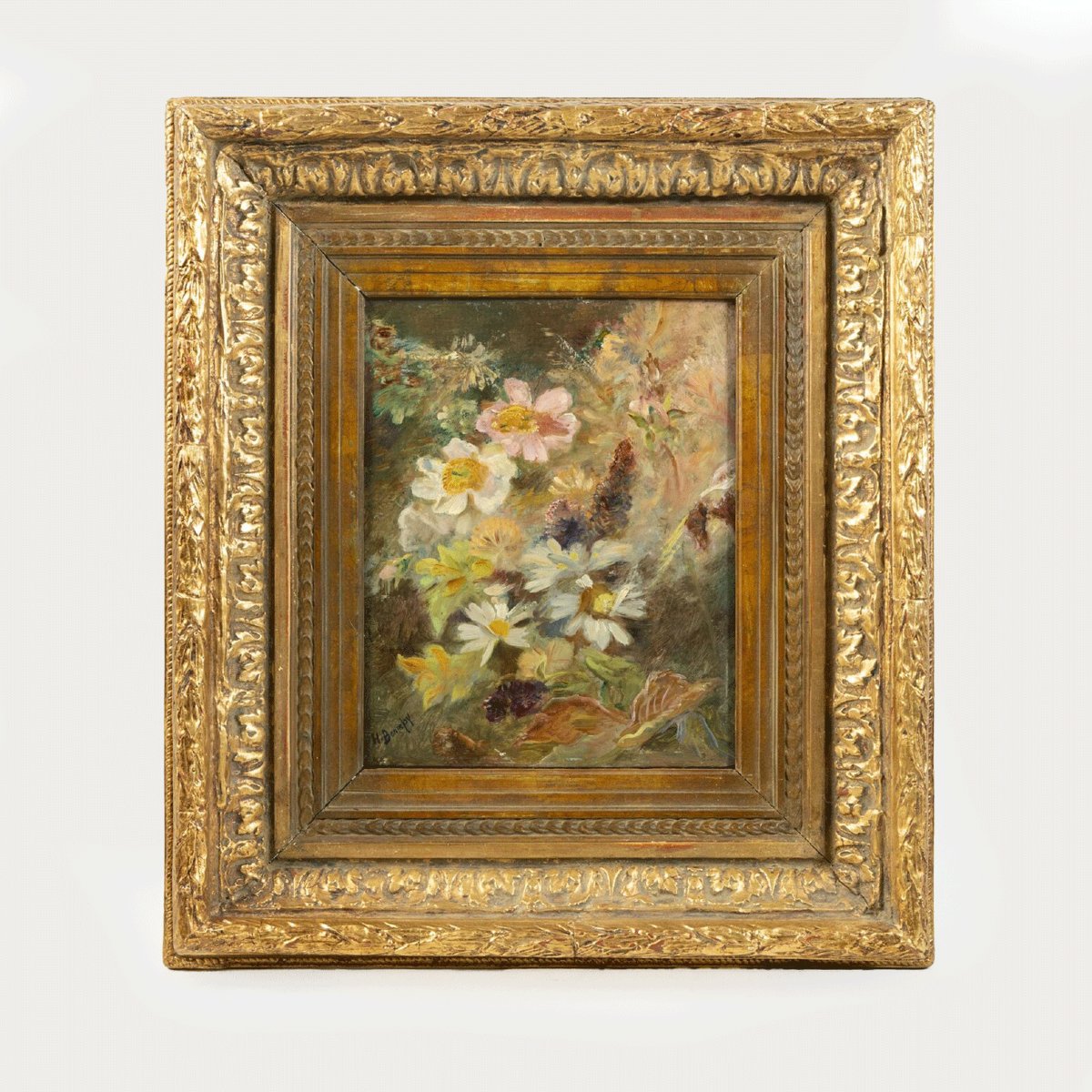 Henri-Arthur Bonnefoy (1839-1917), “Les Fleurs” | Nature morte florale-photo-2