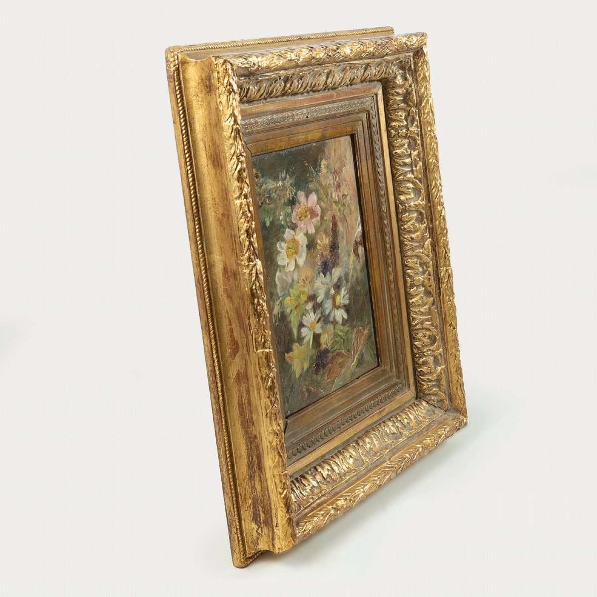 Henri-Arthur Bonnefoy (1839-1917), “Les Fleurs” | Nature morte florale-photo-3