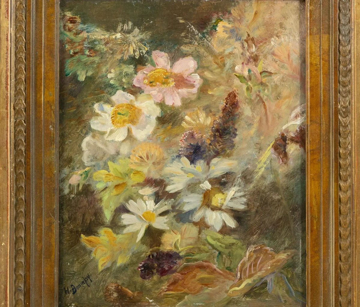 Henri-Arthur Bonnefoy (1839-1917), “Les Fleurs” | Nature morte florale-photo-5