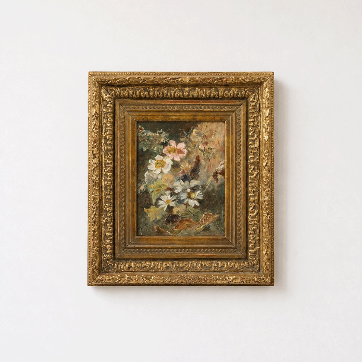 Henri-Arthur Bonnefoy (1839-1917), “Les Fleurs” | Nature morte florale