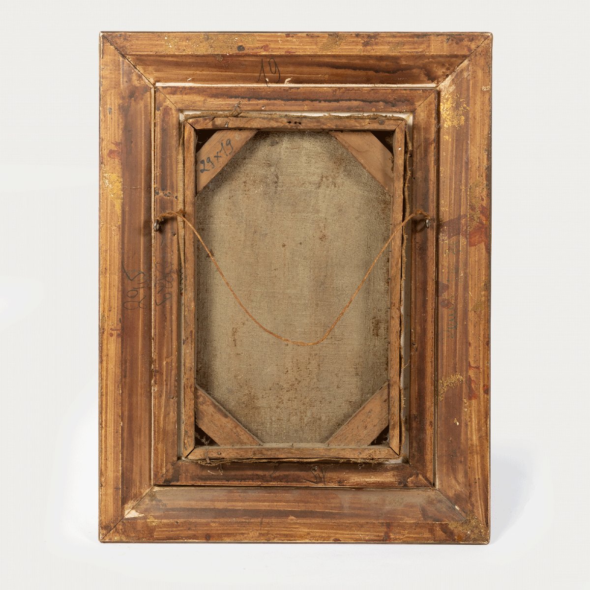 Peinture à l’huile française originale de 1887 — Nature morte florale par R. Leroux-photo-3