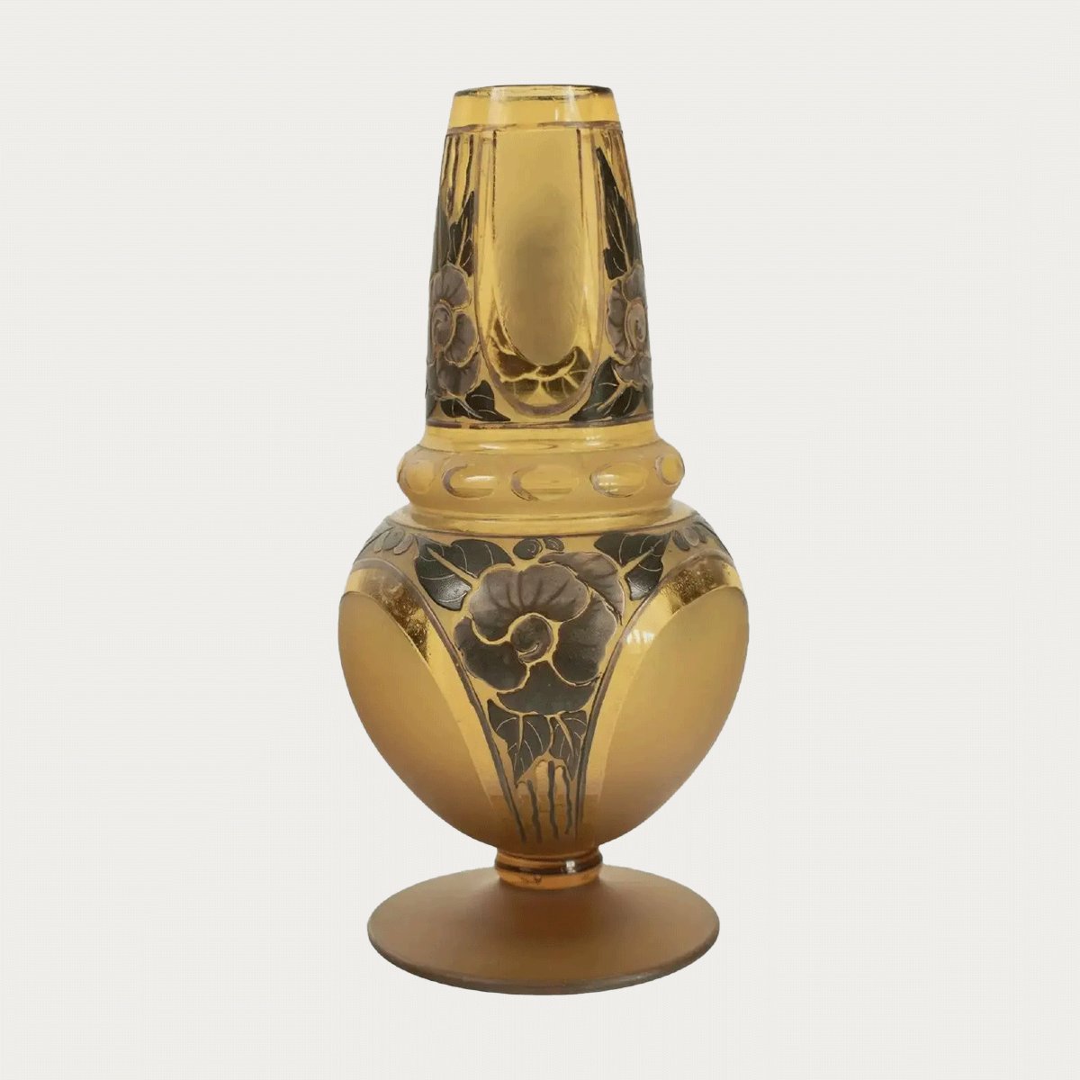 Vase Art déco original et inhabituel par d’Argyl, Paris, vers 1928-photo-2