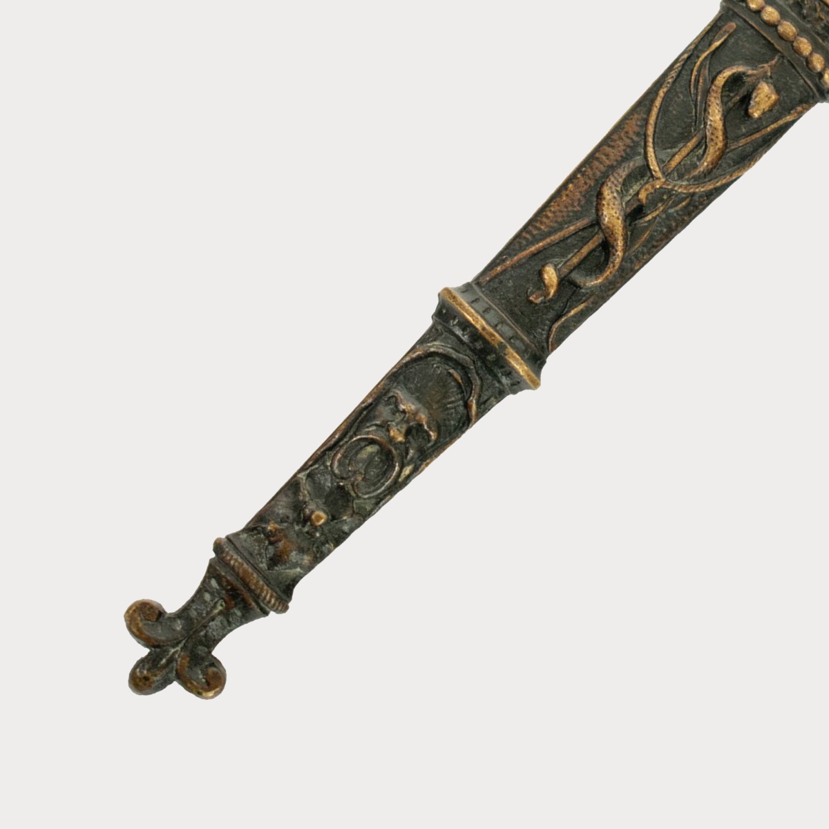 American-themed Romantic Dagger - Early To Mid-19th Century - Spain, Circa 1840-photo-4